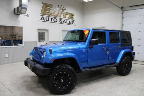2015 Jeep Wrangler Unlimited for sale at Elite Auto Sales in Ammon ID