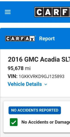 2016 GMC Acadia SLT-1