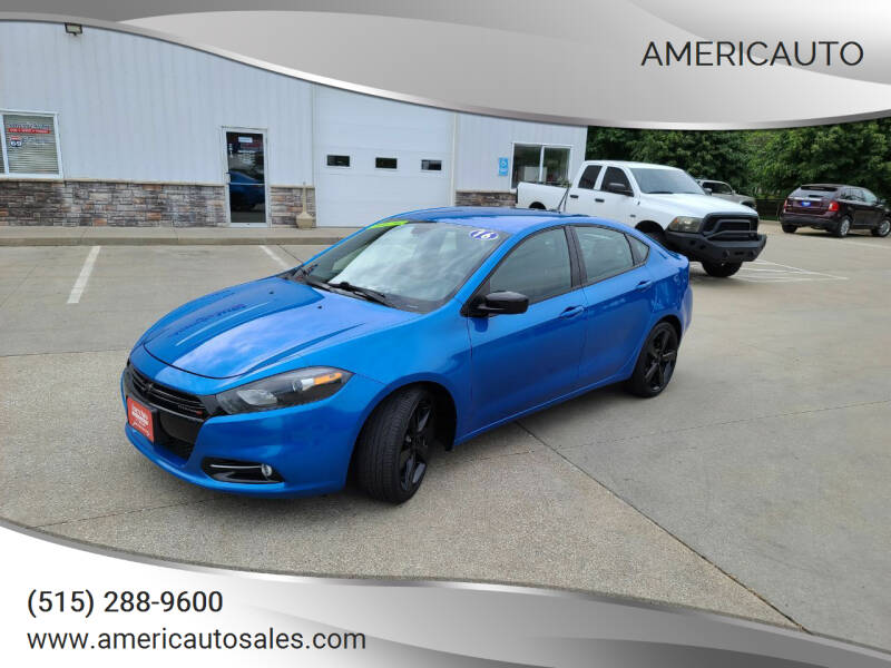 2016 Dodge Dart for sale at AmericAuto in Des Moines IA