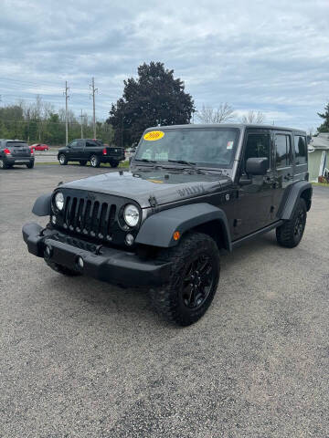 2016 Jeep Wrangler Unlimited for sale at AC Auto Plex in Ontario NY