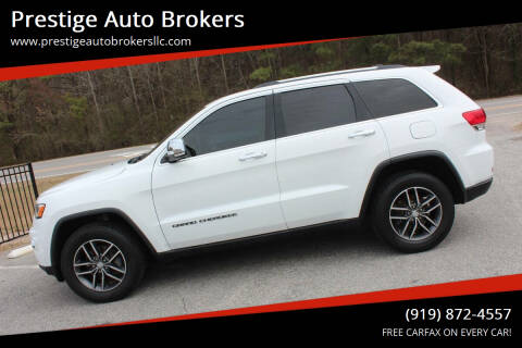 2017 Jeep Grand Cherokee for sale at Prestige Auto Brokers in Raleigh NC