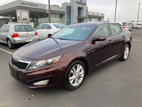 2012 Kia Optima for sale at Vision Auto Sales in Sacramento CA