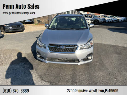 2015 Subaru Impreza for sale at Penn Auto Sales in West Lawn PA