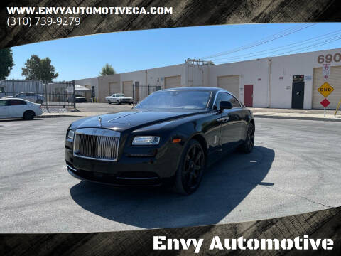 2016 Rolls-Royce Wraith for sale at Envy Automotive in Canoga Park CA