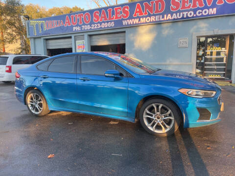 2019 Ford Fusion for sale at Morelia Auto Sales & Service in Maywood IL