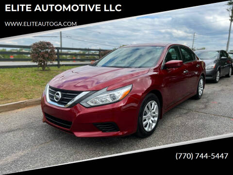 2018 Nissan Altima for sale at ELITE AUTOMOTIVE LLC in Alpharetta GA