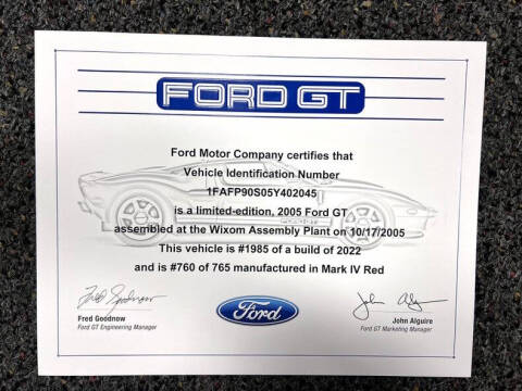 2005 Ford GT