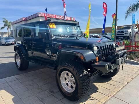 2008 Jeep Wrangler Unlimited for sale at CARCO OF POWAY in Poway CA