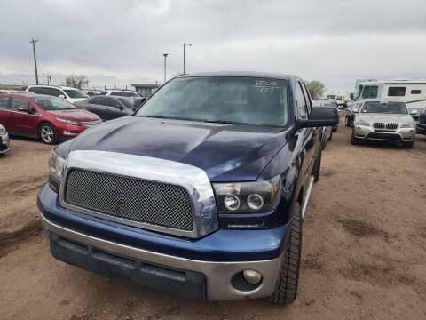 2007 Toyota Tundra for sale at PYRAMID MOTORS - Fountain Lot in Fountain CO