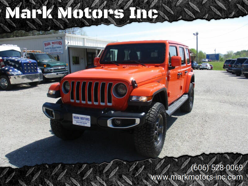 2018 Jeep Wrangler Unlimited for sale at Mark Motors Inc in Gray KY