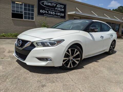2018 Nissan Maxima for sale at Quality Auto of Collins in Collins MS