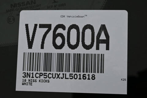 2018 Nissan Kicks SV