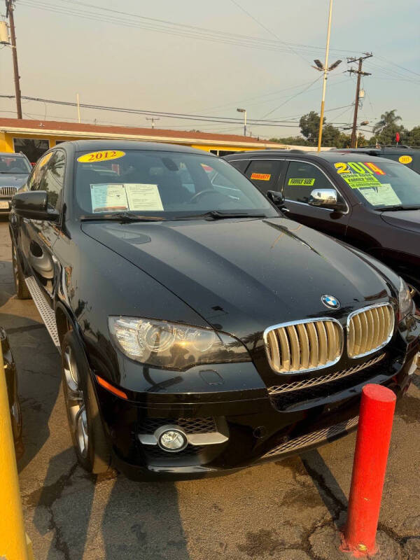 2012 BMW X6 for sale at CROWN AUTO INC, in South Gate CA