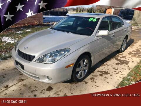 2006 Lexus ES 330 for sale at THOMPSON & SONS USED CARS in Marion OH