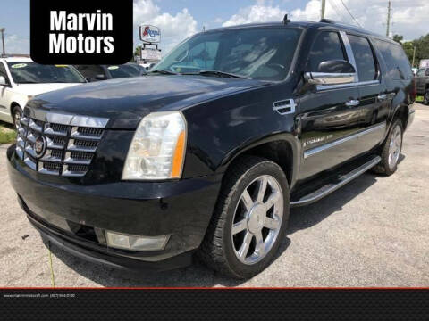 2007 Cadillac Escalade ESV for sale at Marvin Motors in Kissimmee FL