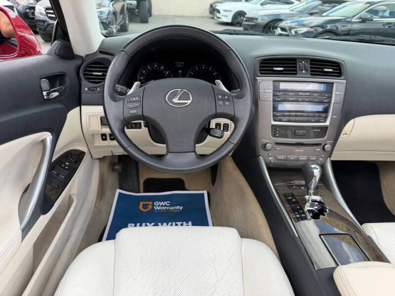 2010 Lexus IS 250C