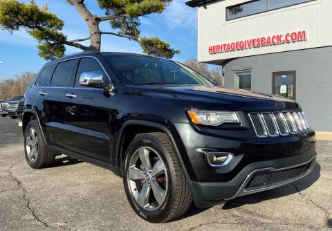 2014 Jeep Grand Cherokee for sale at Heritage Automotive Sales in Columbus in Columbus IN