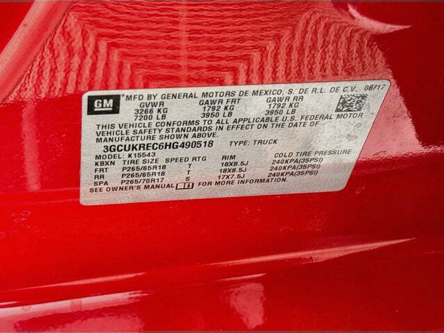 2017 Chevrolet Silverado 1500
