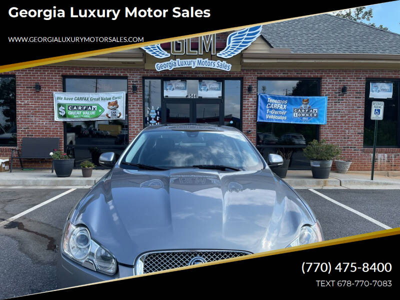 2010 Jaguar XF for sale at Georgia Luxury Motor Sales in Cumming GA