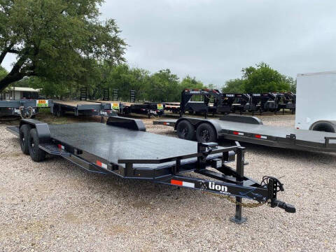 2025 Lion - Car / Equipment Trailer for sale at LJD Sales in Lampasas TX