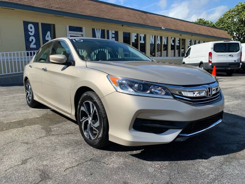 2017 Honda Accord for sale at LKG Auto Sales Inc in Miami FL