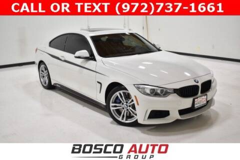 2014 BMW 4 Series for sale at Bosco Auto Group in Flower Mound TX