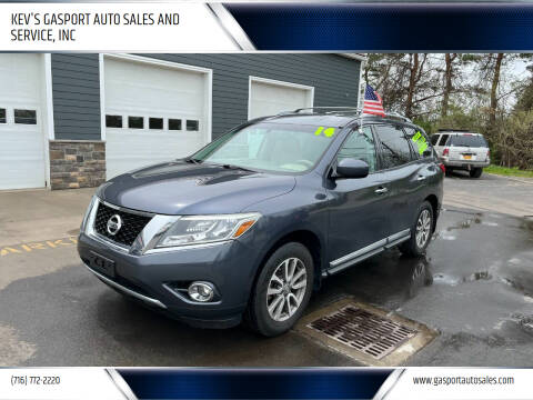 2014 Nissan Pathfinder for sale at KEV'S GASPORT AUTO SALES AND SERVICE, INC in Gasport NY