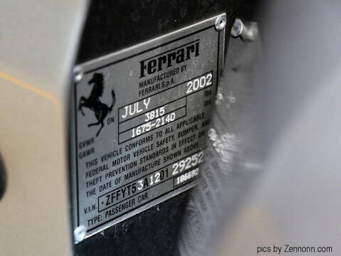 2002 Ferrari 360 Spider