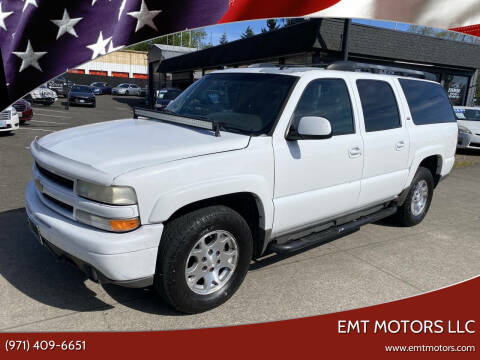 2005 Chevrolet Suburban for sale at EMT MOTORS LLC in Portland OR