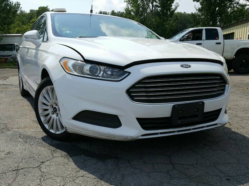 2014 Ford Fusion Hybrid for sale at GLOVECARS.COM LLC in Johnstown NY