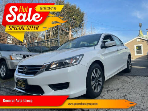 2015 Honda Accord for sale at General Auto Group in Irvington NJ