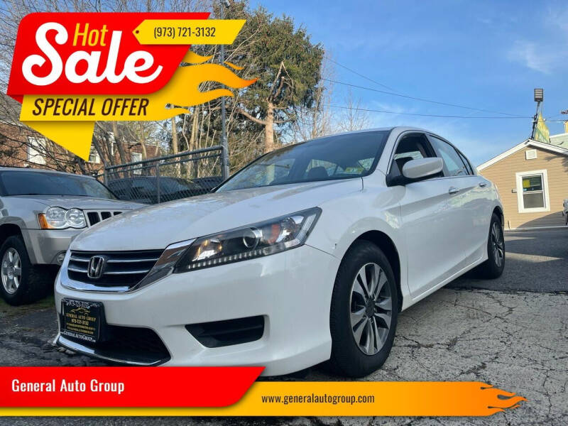 2015 Honda Accord for sale at General Auto Group in Irvington NJ