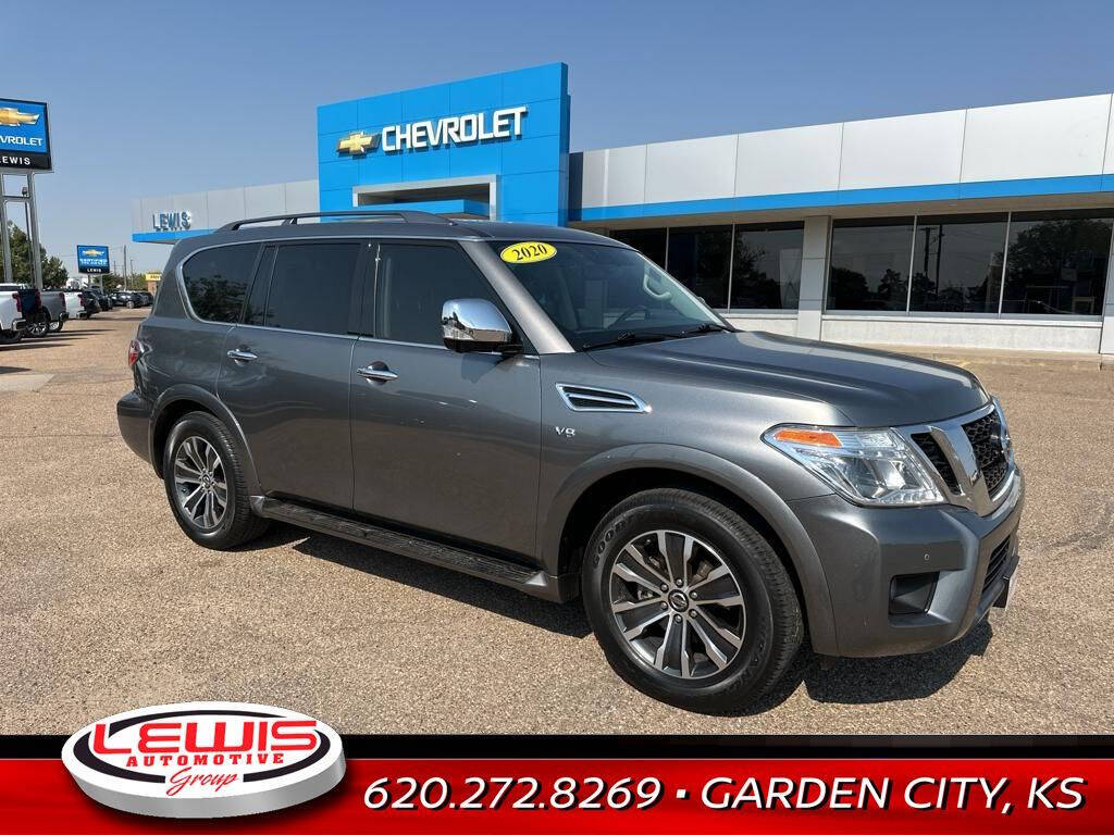 2020 Nissan Armada for sale at Lewis Chevrolet of Garden City in Garden City, KS