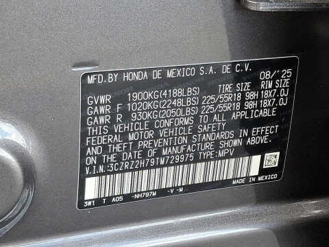 2026 Honda HR-V EX-L