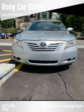 2007 Toyota Camry for sale at Rosy Car Sales in Roslindale MA