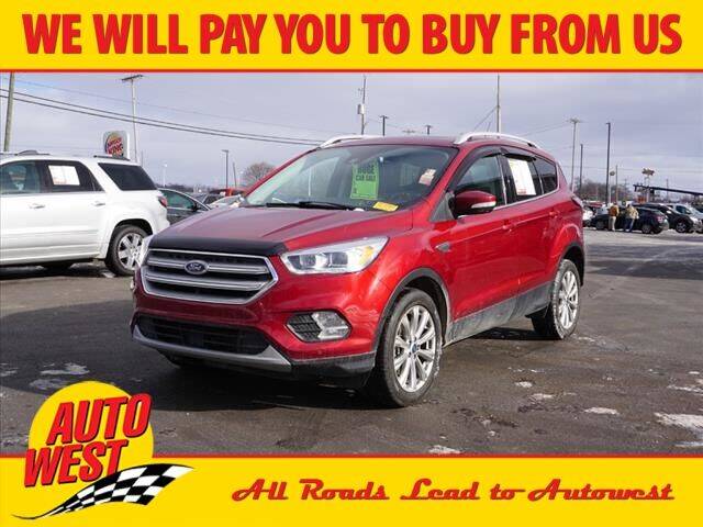 2018 Ford Escape for sale at Autowest of Plainwell in Plainwell MI
