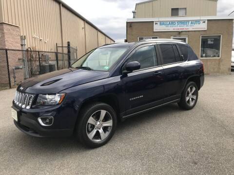 2016 Jeep Compass for sale at Ballard Street Auto in Saugus MA