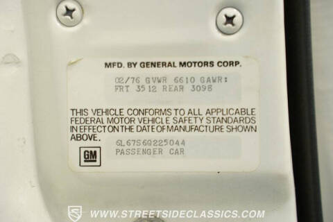 1976 Cadillac Eldorado