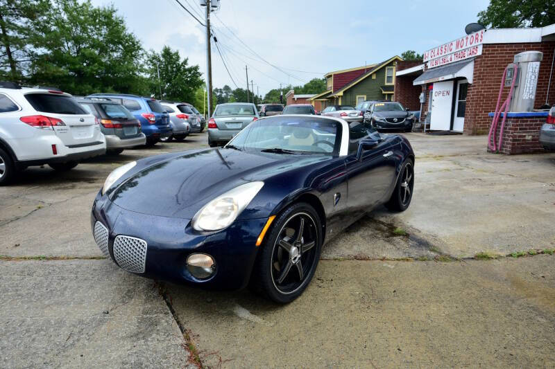 2006 Pontiac Solstice for sale at A1 Classic Motor Inc in Fuquay Varina, NC