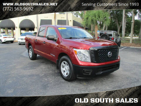 2017 Nissan Titan for sale at OLD SOUTH SALES in Vero Beach FL
