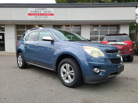 2011 Chevrolet Equinox for sale at Landes Family Auto Sales in Attleboro MA