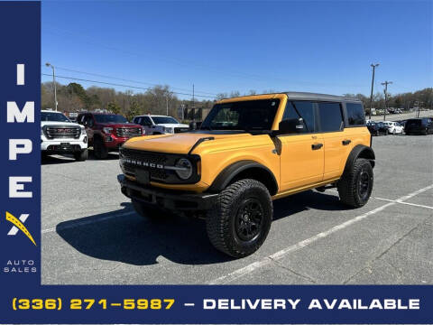 2022 Ford Bronco for sale at Impex Auto Sales in Greensboro NC