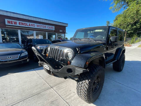 2008 Jeep Wrangler for sale at New England Motor Cars in Springfield MA