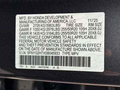 2025 Honda Pilot Touring+