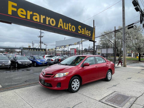 2011 Toyota Corolla for sale at Ferarro Auto Sales in Jersey City NJ