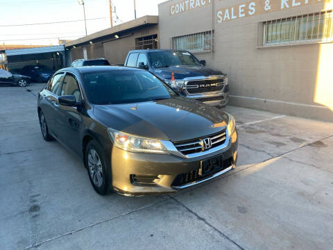 2013 Honda Accord for sale at CONTRACT AUTOMOTIVE in Las Vegas NV