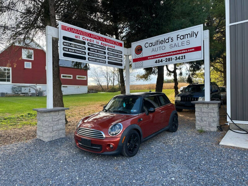 2013 MINI Hardtop for sale at Caulfields Family Auto Sales in Bath PA