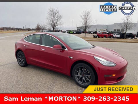 2019 Tesla Model 3 for sale at Sam Leman CDJRF Morton in Morton IL