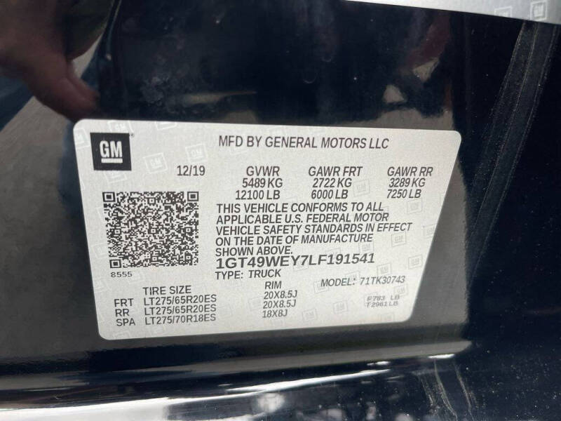 2020 GMC Sierra 3500HD