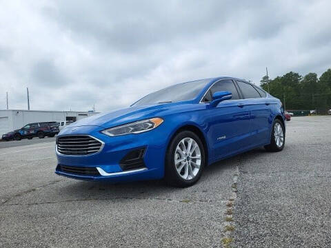 2019 Ford Fusion Hybrid for sale at Hardy Auto Resales in Dallas GA